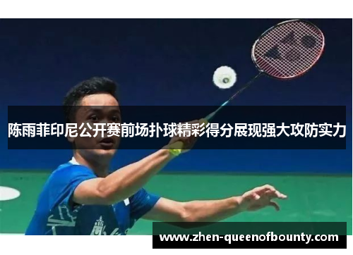 陈雨菲印尼公开赛前场扑球精彩得分展现强大攻防实力